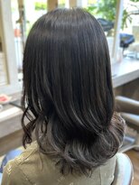 フルール(fleur)&nbsp;イルミナカラー＊アッシュグレージュ＊透明感カラー