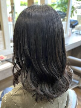 フルール(fleur) イルミナカラー*アッシュグレージュ*透明感カラー