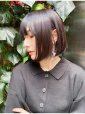似合わせカットマロンベージュメルティカラー_F0368