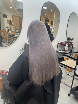 ドットハリス(.Hallis) ホワイトカラー/ブリーチカラー/エクステ