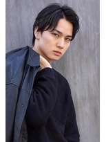 トルネード(TORNADO) センターパートツーブロックアップバング n3.22