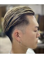 波巻き　ハイライト　マッシュパーマ　ウルフ
