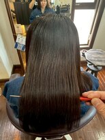 美容室 メザミー MESAMIES&nbsp;髪質改善＊ツヤ髪セミロング＊透明感＊ナチュラルブラウン