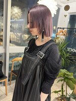 マトウ(MATOH)&nbsp;ステップカットボブラベンダーグレー