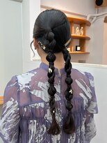 エニエンメイクス 立川(ENIEN MAKE'S)&nbsp;ヘアセット/変則ツイン/ツインアレンジ