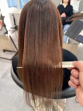 フリーラ 横浜(freera) 髪質改善サラサラプレミアム大人ガーリー韓国ロングAライン横浜