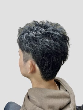 クオリス 上板橋店(QUALIS) ◎韓流フェザーショート無造作ニュアンスパーマ