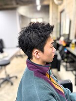 アソビ&nbsp;おしゃれな短髪パーマ/ニュアンスパーマ