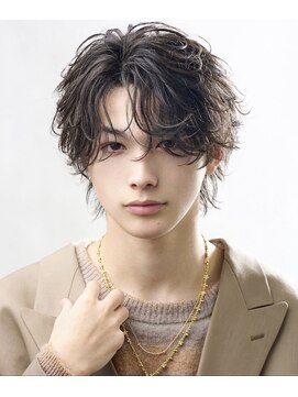 アストラ(ASTRA) MEN’S HAIR/サーフカール/刈り上げセンターパート/札幌