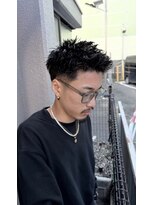 ラフカッターズ 八王子店&nbsp;スパイキーショート【八王子/理容室/床屋/顔剃り/シェービング】