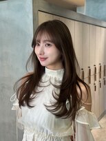 ルームバイシー 新宿(Loom. by Sea)&nbsp;イメチェン×ピンクベージュ[アンブレラカラー/前髪]