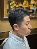 レオヘアワークス(LEO HAIR WORKS) ビジネスショート 刈り上げ バーバースタイル 新潟床屋