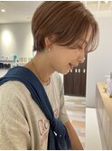 ハンサムショート/ベージュ/hal泉中央駅前店