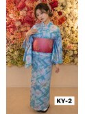 小柄な方対応レンタル浴衣KY-2