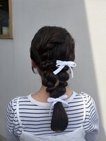 エト(eto)&nbsp;ラフにまとめたいときのヘアアレンジ