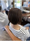 自然に魅せる！白髪ぼかしハイライト