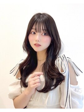 アカデミー 横浜(ACADEMY) 横浜/横浜駅/学割U24/前髪カット/顔周りカット/インナーカラー