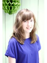 パワーオブヘアーセイカ(Power of Hair Seika)&nbsp;クセを活かしたゆるふわセミディ