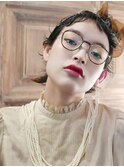 フレンチな大人ガーリー・ショートヘアアレンジ