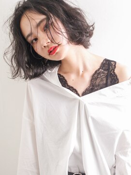 ヘアメイクエイト 丸山店(hair make No.8) 【No.8*岩切祐樹】切りっぱなしボブ×ダークカラー