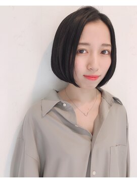 ザブックハンドサロン(The book hand salon) 黒髪×ボブ
