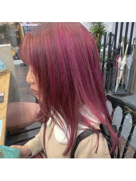 ルプラ カルム(le-pla Calme) ピンクカラー×ピンクハイライト/ベビーピンク 20代30代40代