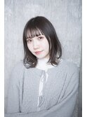 【salon de MiLK 原宿】ミディアムゆるふわスタイリング