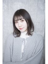 サロンドミルク 原宿(salon de MiLK) 【salon de MiLK 原宿】ミディアムゆるふわスタイリング