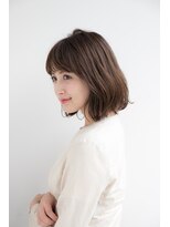 ラフ フロム ガーデン(Laf from GARDEN)&nbsp;【寺尾拓巳】大人かわいいくびれ外ハネボブイルミナカラー