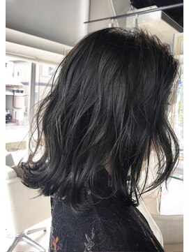 リベルテ 岡崎店(Liberte) 【ダークブルージュ】波巻きスタイル