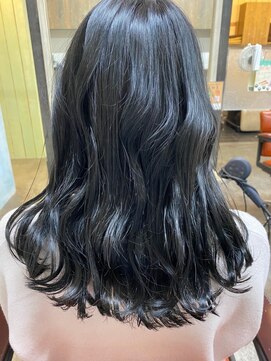 ベルクープス 天王寺店(Belle Coupes) 【ベルクープス天王寺】杉山隆治　ブルーブラック