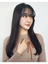アフロート ギンザ(AFLOAT GINZA) 小顔前髪　韓国風ストレートヘア3
