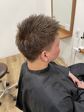 アンダーバーホワイト 南海難波店(_WHITE) メンズカット