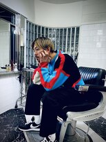 メリケンバーバーショップ フクオカ(MERICAN BARBERSHOP FUK)&nbsp;初めてのバーバースタイル 中分け