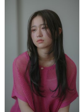 アトリエノエラ(Atelier Noella) グレージュ/レイヤー/大人可愛い/ナチュラル/透明感/南草津/草津