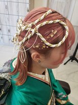 グランデュール 焼津店(GRANDEUR)&nbsp;【GRANDEUR焼津店】成人式ヘアアレンジ