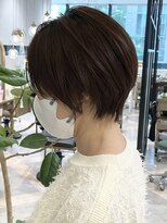 ザザ シンジュク(ZA/ZA shinjuku) 丸みショートボブ