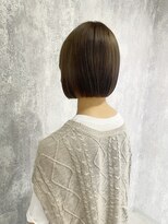 ジーナ 博多(Zina)&nbsp;ミニボブ/髪質改善/グレージュ