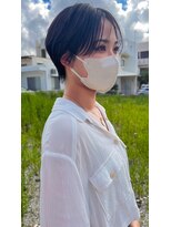 デビュー ヘアーメイク 髪質改善ショートボブカットトリートメントフルバングカラー