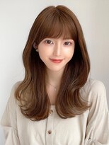 アフロート エル 大阪(AFLOAT L)&nbsp;前髪/マチルダボブ/ピンクベージュ/インナーグレージュ