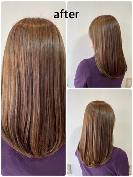 ルーチェ(luce) 髪質改善カラーヘアエステ　白髪ぼかし透明感カラー