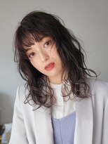 エアー 青山(AIR) ラフなウェーブで作るカジュアルレディ☆air榊原