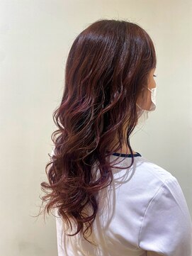 シュヴー 西葛西(CHEVEUX) 【春カラーにおすすめ】ピンクハイライトカラー