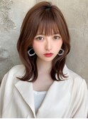 ♪大人っぽヘア王道モテ愛され外ハネミディ20代30代40代高田馬場