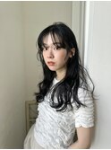 ロングパーマ ニュアンスパーマ 癖毛風パーマ パーマ HR-20