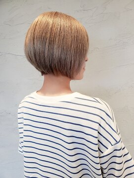 フォーカス 南流山店(FOCUS) 前下がりミルクティーベージュ