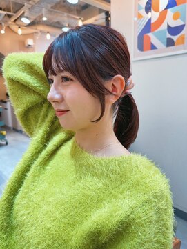 ロウバイレボ 柏(lou by revo) ミディアム/韓国風/レイヤーカット/顔回りカット/柏駅