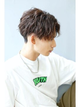 リップス 心斎橋(LIPPS) 2way ツイストスパイラルパーマ センターパート