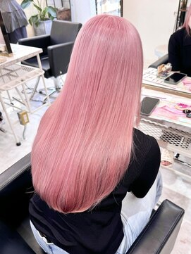 オートヴィーナス 神栖(Haute Venus) 縮毛矯正履歴でも◎髪質改善ダブルカラーカット【神栖美容室】