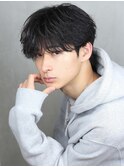 シャドウパーマ シースルーマッシュ
